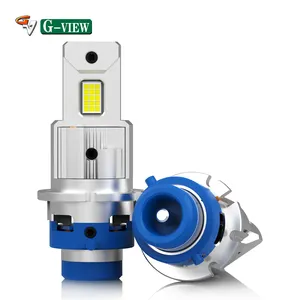 G-View G18D Series HID to LED D2S/R Auto 90W High-intensity Headlight Bulb H/L High-low Beam High Brightness 1:1 Size