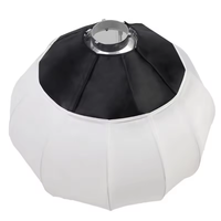 Nouvelle vente 65cm Bowens boîte à lumière douce abat-jour Softbox boule Studio Kit d'éclairage pliant sphérique boîte souple accessoire de photographie