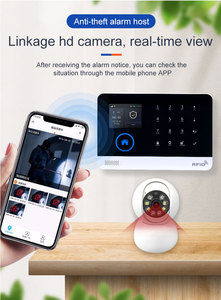 ホームセキュリティWiFi/GSMアラームシステムAPP制御Tuyaスマートライフ自動ダイヤル<span class=keywords><strong>SMS</strong></span> 99ゾーンAlexa/Google音声制御ドア/モーション - Product Image 6