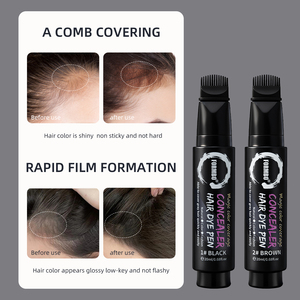FORMBO Sanfter Physikalischer Haarfärbestift Natürliche Farbwiedergabe Haarfarbstift für Tägliche Ansatzabdeckung Zuhause und auf Reisen - Product Image 5