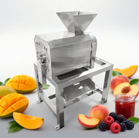 Automatische fruitpulper voor mango, aardbei en passievrucht, 380V, hoge productiviteit, voor fruitverwerkingsbedrijven