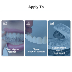 Sorriso trova denti vassoio di sbiancamento stucco Premium stampi speciali in Silicone materiale odontologia kit di impressione dentale - Product Image 6
