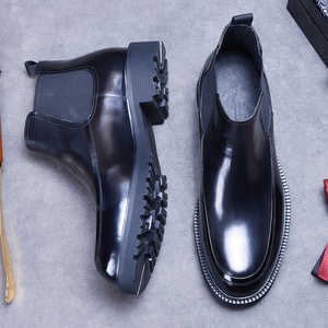 รองเท้าโลฟเฟอร์แบบสวมสำหรับผู้ชายรุ่นใหม่ปี 2026 สไตล์เรโทรสำหรับฤดูใบไม้ร่วงและฤดูหนาว  ทำจากหนัง กันน้ำ กันลื่น เหมาะสำหรับใส่ขับรถและสวมใส่ลำลอง - Product Image 4