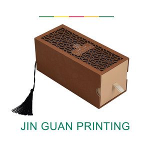 Custom New Design Brown Drawer Paper Packaging <b>Box</b> With <b>Gift</b> or Artware - Product Image 2