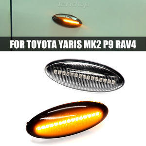 2 Piezas de Luces Intermitentes LED Dinámicas para Toyota Yaris COROLLA Auris Mk1 E15 RAV4 Mk3 Mk2 P9, Luces Indicadoras Laterales - Product Image 2