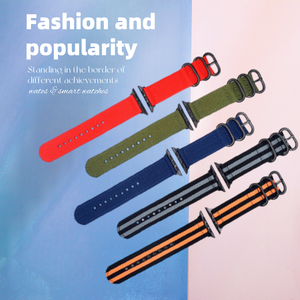 Nouvelle mode de <span class=keywords><strong>montre</strong></span> intelligente pour hommes et femmes avec <span class=keywords><strong>bracelet</strong></span> en <span class=keywords><strong>nylon</strong></span> de 18, 20, 22 et 24mm. - Product Image 3