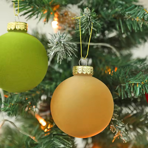 Juego de Adornos Navideños Colgantes de Plástico Impermeable de Alta Calidad, 8CM/9 Piezas, para Decoración de Árboles de Navidad, Fiestas y Festividades - Product Image 4