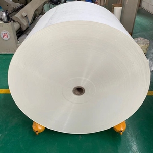 Factory Double Side PE Coated Paper Rolls Wood Pulp Waterproof Offset Flexo Print Raw <b>Material</b> For Making Paper Cups - Product Image 1