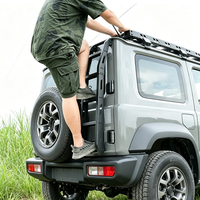 Échelle arrière en aluminium pour hayon, échelle d'accès pour Suzuki Jimny 2019-2026, accessoires tout-terrain