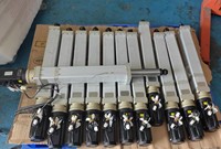 Actionneur linéaire électrique Qiangdeli, type piston, corps en aluminium, motorisé, non standard