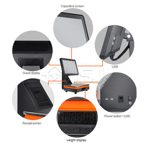 Système de <span class=keywords><strong>terminal</strong></span> de point de vente tout-en-un JSJ53B Windows Android avec écran tactile 15 pouces - Product Image 2