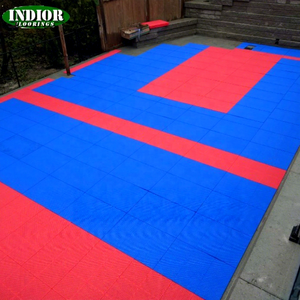 Suelo Vinílico para Pabellón de Jardín, Baldosas Encajables, Alfombra Removible para Apartamento, Ecológica, Antideslizante, Impermeable, Diseño Moderno - Product Image 1