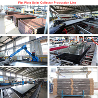 Calentador de Agua Doméstico BTE Solar de 150/200 Litros con Tanque de Esmalte Plano y Sistema de Termosifón para 4-5 Personas, Mercado Sudamericano