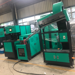 עיצוב מותאם אישית 1500bph 4 חללים חצי אוטומטיים פלסטיק חצי אוטומטי עם הופר עבור בקבוקי משקה 1.5l - Product Image 5