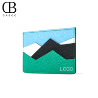 Dompet Kulit Sapi Asli Desainer Original, Tempat Kartu Kustom, Fashion Mewah Wanita, Grosir Dompet Kulit Asli