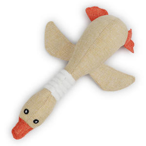 Ördek köpek oyuncak köpek çevre dostu toplu yavru oyuncak Squeaky peluş <span class=keywords><strong>Pet</strong></span> köpek mavi ördek şekilli oyuncak - Product Image 5