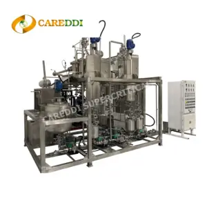 Stainless Steel Wiped Film Short Path Molecular Vacuum Distillation System for CBD Full Spectrum Oil Purification