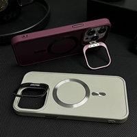 Étui de téléphone portable sport magnétique en TPU étanche et antichoc avec fonction portefeuille et sangle, estampage à chaud, pour 13/15 Pro