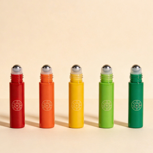 Factory Supply 3ml 5ml 10ml Free Sample Frosted Skincare Serum Oil Liquid Massage Oil <strong>Perfume</strong> Cosmetic <strong>Roll</strong> <strong>on</strong> Glass Bottles - Product Image 2
