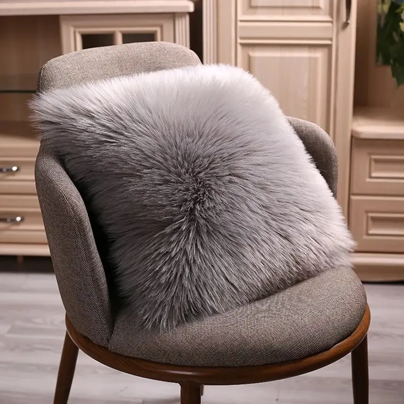 Trung Quốc Nhà sản xuất giá lông sofa ném gối trường hợp Faux Fur Cushion Cover trường hợp