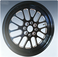 Nouvelle jante de course forgée monobloc Beadlock pour Drag Skinnies 15x3.5/17x4.5, déport 7.25/2.25, 20mm, en alliage d'aluminium