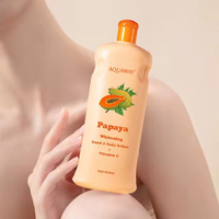 Crème éclaircissante puissante pour peaux noires à la papaye, crème blanchissante pour genoux foncés pour femmes africaines, lotion corporelle éclaircissante pour la peau