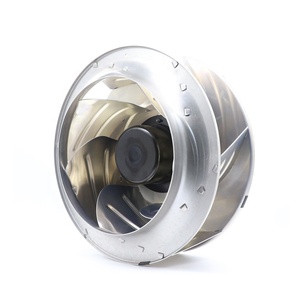 พัดลมระบายความร้อนแบบแรงเหวี่ยง ebmpapst รุ่น R3G355-RJ75-01 กำลังไฟ 170 วัตต์ แรงดันไฟฟ้า 400 โวลต์ AC 1140 วัตต์ 2400 รอบต่อนาที 1.8 แอมป์ EC 0-10 โวลต์ DC PWM ลูกปืนแบบ Ball Bearing ใช้กับอินเวอร์เตอร์ ABB - Product Image 3