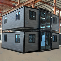 Maison conteneur extensible étanche certifiée CE FLKT, garantie 2 ans, usine source, maison modulaire préfabriquée de luxe