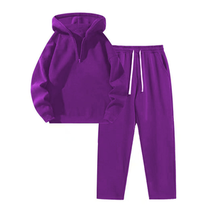 Conjunto Deportivo Informal de 2 Piezas para Mujer, Sudadera con Capucha y Pantalones Deportivos, Color Gris, para Otoño, Tela de Poliéster, Diseño con Bolsillos - Product Image 2
