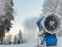 Machine à neige artificielle instantanée pour stations de ski et événements