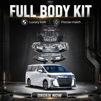 Kit carrosserie de haute qualité pour Alphard Vellfire série 20, ajustement parfait, pare-chocs avant et arrière, mise à niveau pour les pare-chocs de la série 30