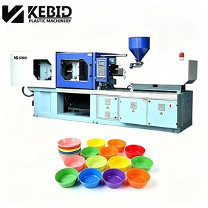 Máquina de Moldeo por Inyección de Plástico Kebid, Máquina de Moldeo por Inyección Horizontal para Fabricar Tazones de Plástico para Vajilla - Product Image 1