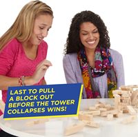 Jeu Jenga original pour 1 joueur supplémentaire, à partir de 6 ans, blocs en bois, tour à empiler, fête en famille, artisanat en bois pour enfants, mural, personnalisable