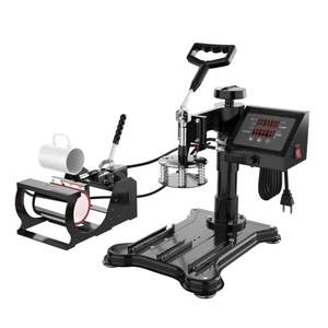 Máquina de estampado por transferencia térmica multifuncional 5 en 1 para tazas, ropa y gorras, para negocios de puestos - Product Image 5