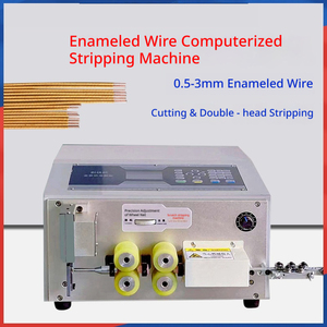 Machine entièrement automatique de coupe, dénudage et ponçage de fil émaillé et de fil de cuivre nu - Product Image 2