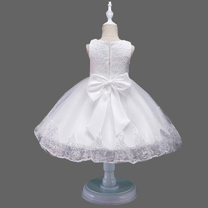 Hochwertiges Europäisches Blumenmädchen-Kleid für Kinder – Entzückende Tutu-Kleider für Mädchen (<span class=keywords><strong>2</strong></span>-12 Jahre) für Geburtstagsfeiern – Ärmellos - Product Image 6