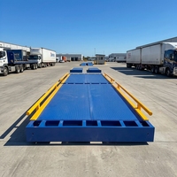 Pont-bascule numérique 100 tonnes en acier Q235 avec cellules de pesage OIML C3, affichage LED, certifié ISO9001, directement de l'usine
