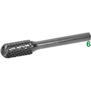 SCU 8045G 12 Solid <b>Carbide</b> Rotary <b>Burrs</b> - Product Image 1