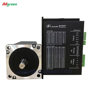 Moteur pas à pas Nema34 12Nm DC48V 8 fils MC860H+LC86HS150 en stock usine Allgreen - Product Image 4