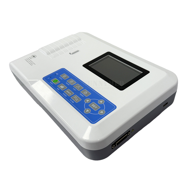 SY-H004-2 Veterinary Medical Ce Approved Ecg Machine 3 Channel ICU ECG/EKG Electrocardiogram Machine