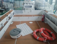 11.8m Alüminyum Spor Yat Balıkçı Teknesi, Orta Konsol, 250HP Dıştan Takma Motor, Büyük Kabin, Nehir Eğlence Kullanımı İçin - Sıcak Fırsat