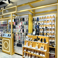 Vitrines de présentation pour téléphones portables : Fabricants, présentoirs de vente au détail, vitrines personnalisées pour centres commerciaux et magasins numériques