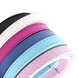 Wholesale 10mm Wide 1 Meter Length <strong>Strips</strong> Copy <strong>Leather</strong> Double Side PU <strong>Leather</strong> Belt DIY Accessories Fit Slide Letter Charms - Product Image 6