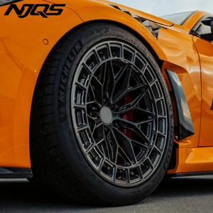 Rines NJQS Forjados de Diseño Cóncavo Profundo de 18, 19, 20 y 21 Pulgadas, 5x114.3, 5x120, 5x112 para Autos de Pasajeros, Compatibles con BMW X5/X6/M2/M3, Audi y <span class=keywords><strong>Shelby</strong></span> - Product Image 3