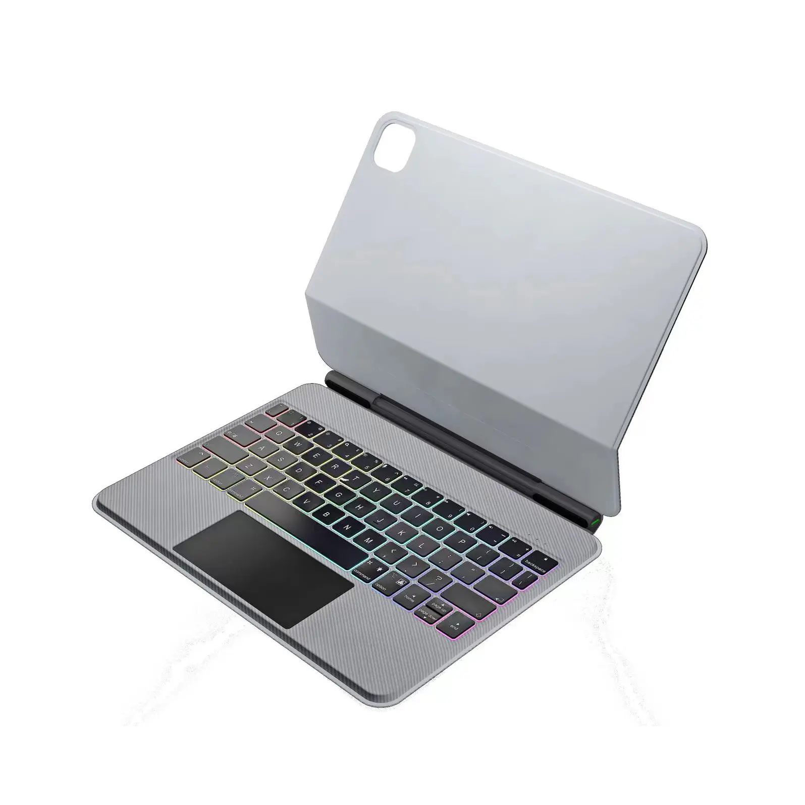 Case with Keyboard for Portable Ipad Magnetic Keyboard Case Wireless Bluetooth Keyboards10.9 11 Inches