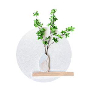 Peinture murale 3D en PVC style moderne, motif nature morte, plante verte simulée, pour salon et armoire – Meilleures ventes - Product Image 6