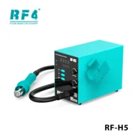 Station de retravaillage à air chaud numérique RF4 RF-H5 800W 110V/220V, outil de dessoudage de puces pour la réparation de téléphones mobiles