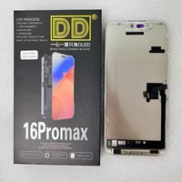 Compatible avec l'iPhone, écran OLED flexible à taux de rafraîchissement élevé pour les modèles 12, 13, 14, 15, 16, 17 Pro Max Plus