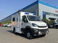 Nouvelle ambulance médicale CLW diesel automatique 4x4, norme EURO 6, longueur 3-8m, plusieurs marques de châssis personnalisables