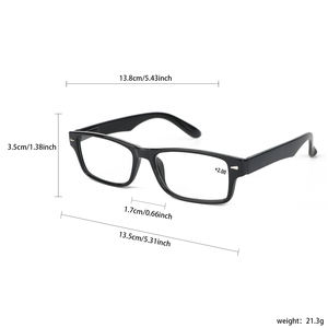 <span class=keywords><strong>Gafas</strong></span> de lectura de alta calidad, <span class=keywords><strong>gafas</strong></span> de lectura de luz azul para <span class=keywords><strong>presbicia</strong></span> deportiva baratas irrompibles negras para hombres y mujeres - Product Image 6